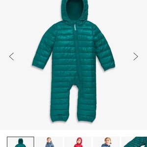 Primary Teal Kids One Piece Bodysuit